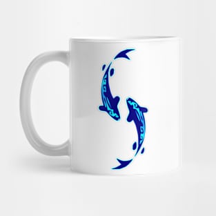 PISCES (blue) Mug